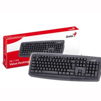 Teclado Genius usb kb-110x negro