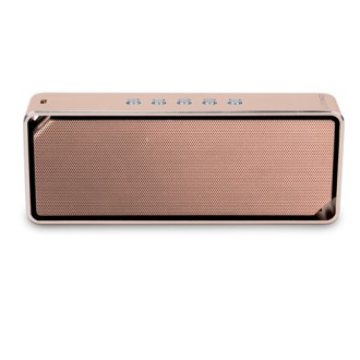 Parlante Onset harmony aluminio bluetooth dorado