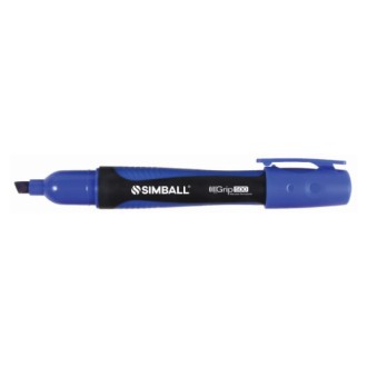 Marcador Simball grip 500 permanente azul