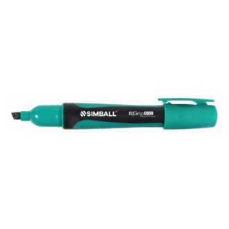 Marcador Simball grip 500 permanente verde