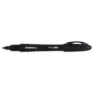 Marcador Simball grip 200f fino permanente negro