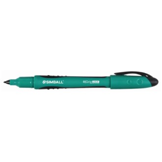 Marcador Simball grip 200f fino permanente verde