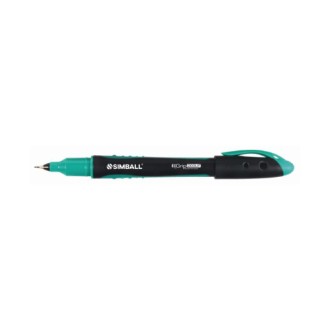 Marcador Simball grip 200uf ultra fino permanente verde