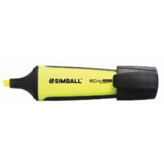 Resaltador Simball grip 2000 amarillo