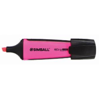 Resaltador Simball grip 2000 rosa