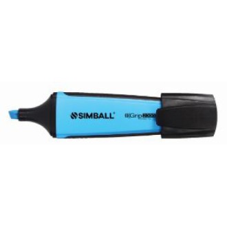 Resaltador Simball grip 2000 celeste