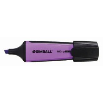 Resaltador Simball grip 2000 violeta