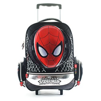 Mochila spiderman art. 30012 con ruedas 17''