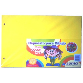 Block dibujo Luma fluo nº 5 15 hs