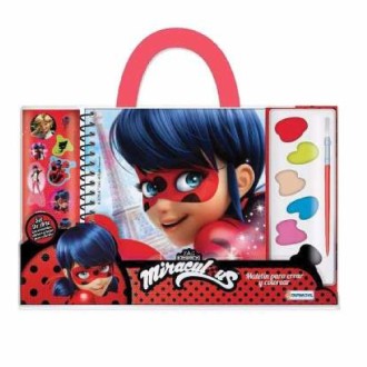 Set de arte maletin miraculous ladybug