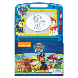 Libro con pizarra magica paw patrol