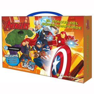 Valijita avengers con cartas de regalo