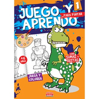 Libro para pintar Mawis juego y aprendo