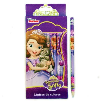 Pinturitas x 12 largos princesita sofia