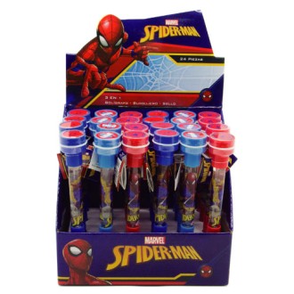 Bolígrafo burbujero spiderman en bolsa