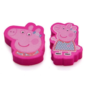 Goma troquelada peppa pig en bolsa