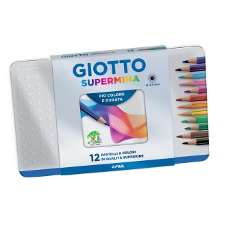 Pinturitas Giotto supermina 3.8mm x 12 lata