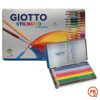 Pinturitas Giotto stilnovo acuarelable x 12 lata