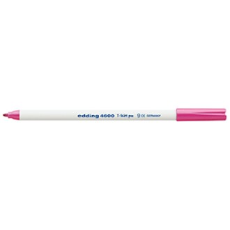 Marcador Edding 4600 para tela 09-rosa