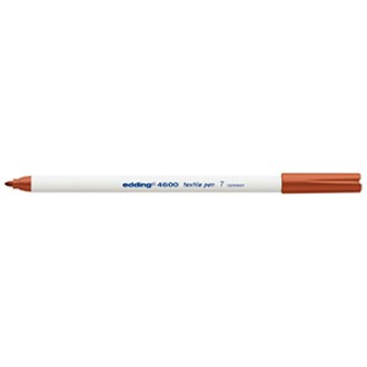 Marcador Edding 4600 para tela 07-marron