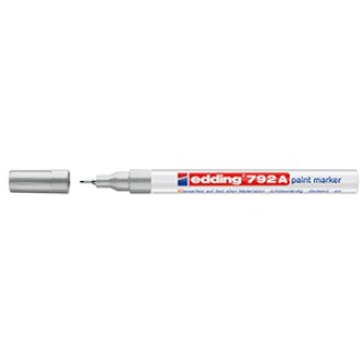 Marcador Edding 792 pintura punta 0.8mm plata