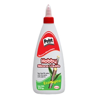 Adhesivo pritt silicona liquida transparente 215 gr