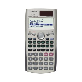Calculadora Casio fc-200 v financiera