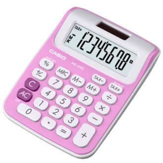 Calculadora Casio escritorio ms-6nc-pk rosa