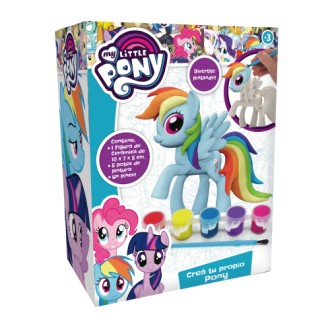 Set crea tu propio little pony 3d