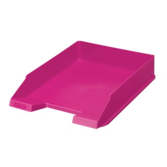 Bandeja papelera herlitz apilable fucsia 11363595