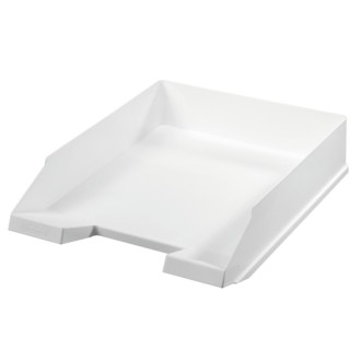 Bandeja papelera herlitz apilable blanca 64048