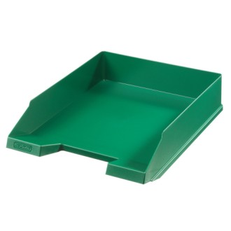 Bandeja papelera herlitz apilable verde 064055004