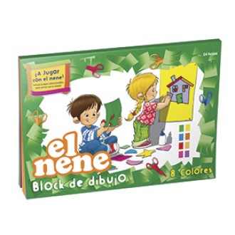 Block El Nene mini color 22x15  24hs