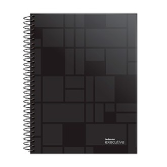 Cuaderno 16x21 ledesma executive tipo pvc 120 hs ray espiral