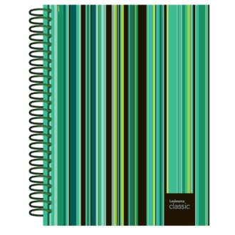 Cuaderno 16x21 ledesma classic tapa dura 120 hs ray espiral