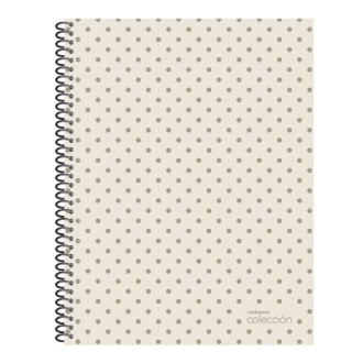 Cuaderno 21 x 27 ledesma coleccion tapa dura 84 hs ray espiral