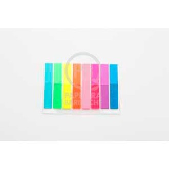 Banderitas plásticas adhesivas Stick´n 21401 x 8 colores neon