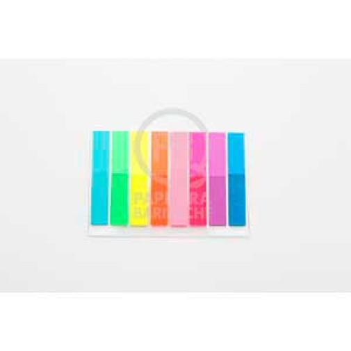Banderitas plásticas adhesivas Stick´n 21401 x 8 colores neon