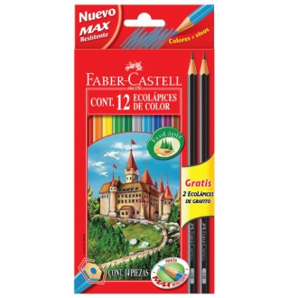 Pinturitas Faber-Castell ecolapiz x 12 largos