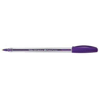 Bolígrafo Faber-Castell trilux 032 m violeta c/u