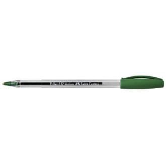 Bolígrafo Faber-Castell trilux 032 m verde c/u