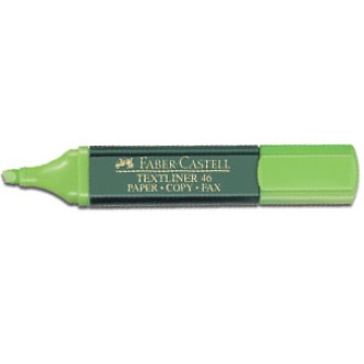 Resaltador Faber-Castell t46/48 verde