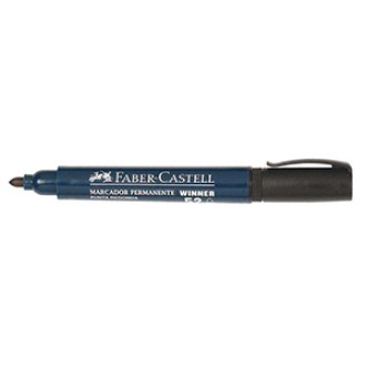 Marcador Faber-Castell 52 permanente punta red. negro