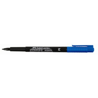 Marcador Faber-Castell 421 ohp permanente medio