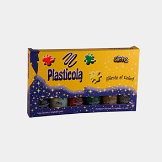 Plasticola color x 40 gs surtido