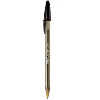 Bolígrafo Bic cristal intenso 1.6 negro