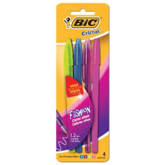 Bolígrafo Bic fashion lima