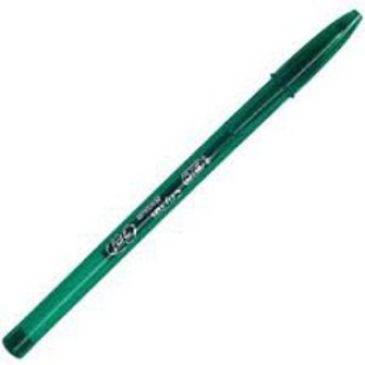 Bolígrafo Bic cristal gel verde