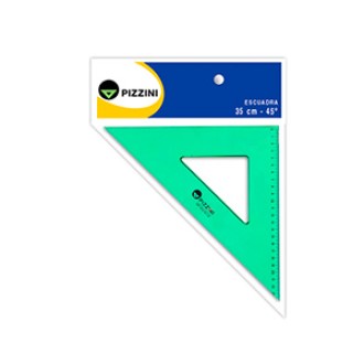 Escuadra Pizzini acril. tecnica 35x45 cm