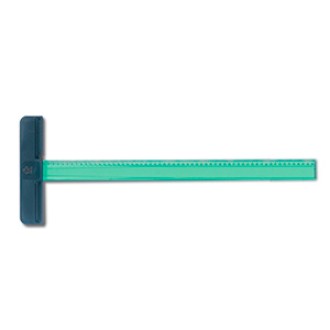 Regla T Pizzini plast.mil x 60 cm